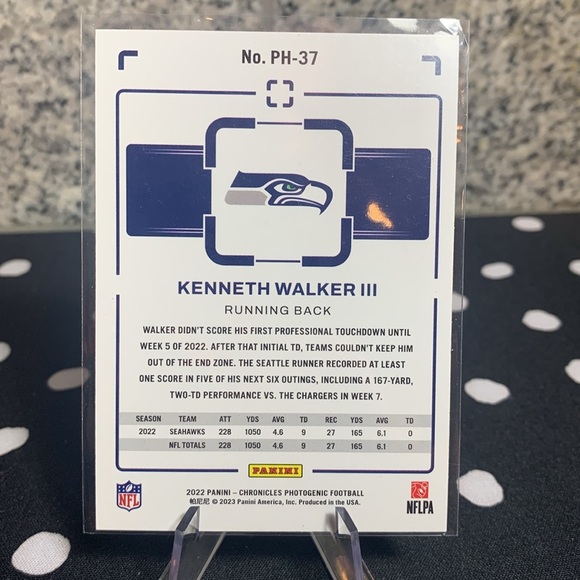 Seattle Seahawks 5 Card Lot Geno Smith Kenneth Walker Jaxon Smith-Njigba Rookie - Picture 6 of 12